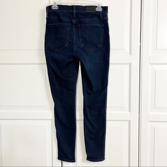 Madewell | 10" High-Rise Skinny Jeans Knee-Rip Edition Size 27 - Picture 4 of 9